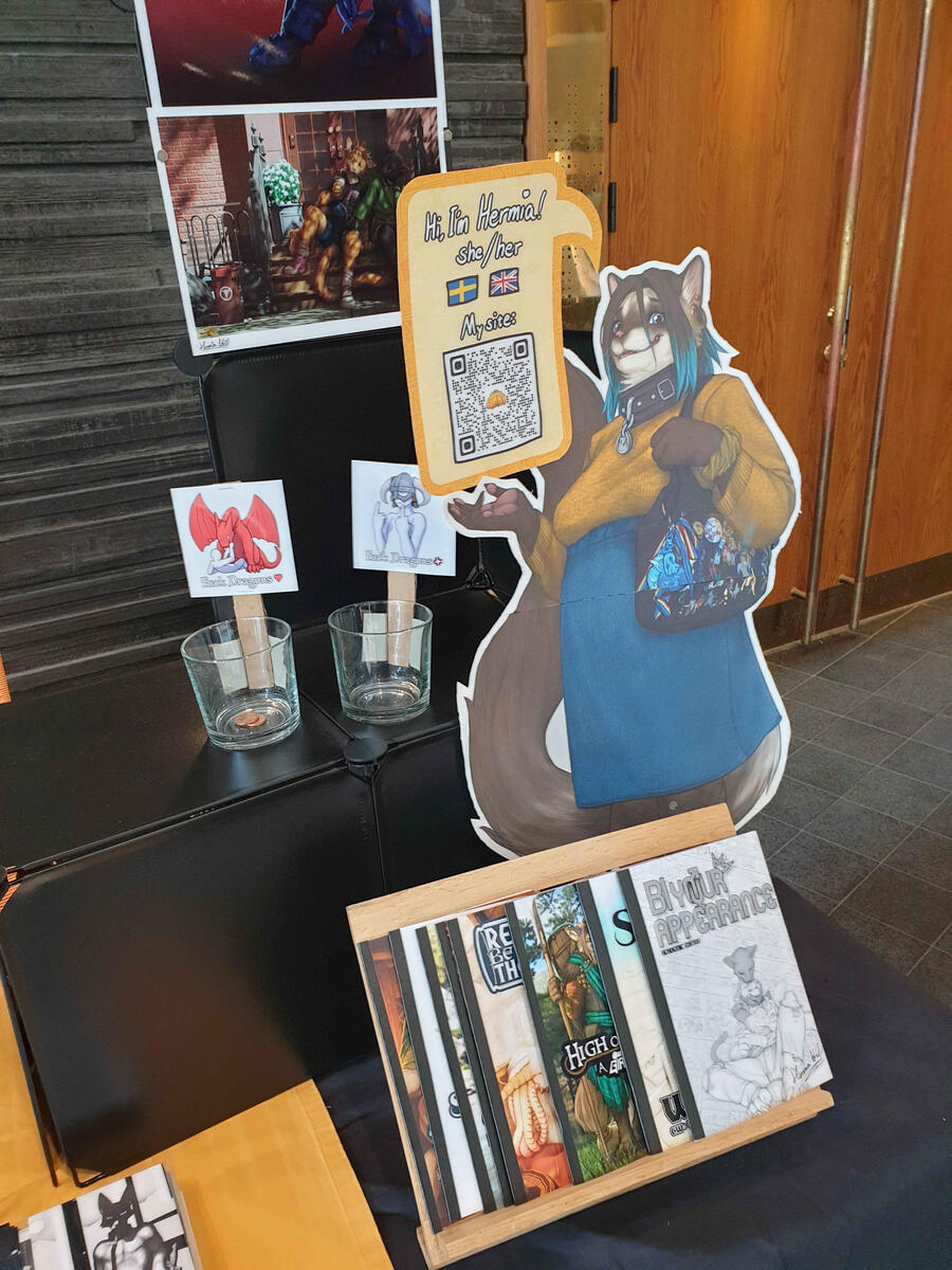 NFC 2026 nerdmarket the artist alley table of the gentle giant during NFC 2026 nerdmarket